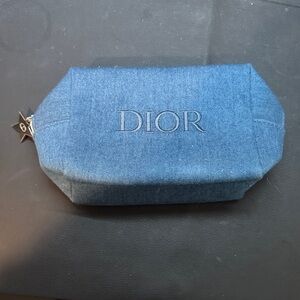 Dior Denim Blue Cosmetic Case